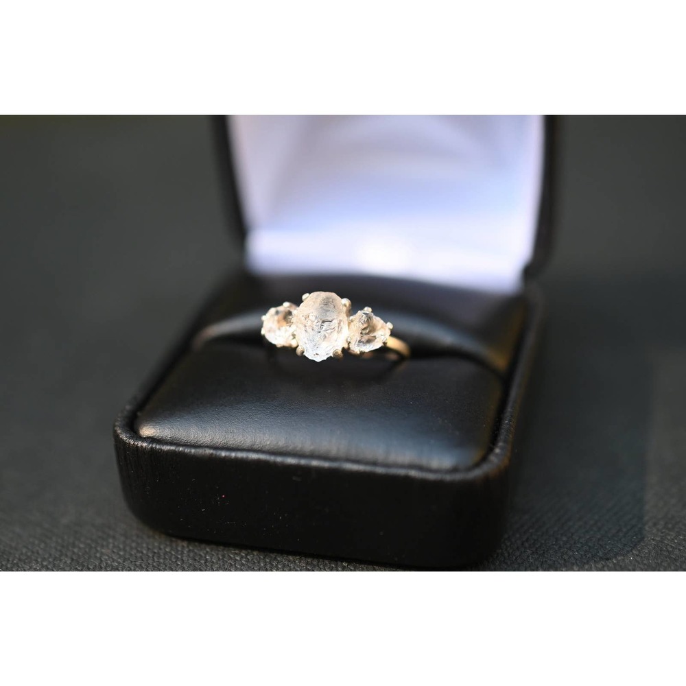 Engagement rings, raw diamond ring, raw stone ring, alternative engageme…
